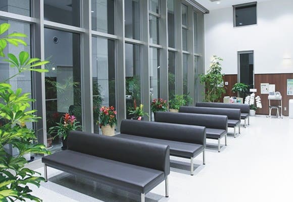 菊地内科の待合室